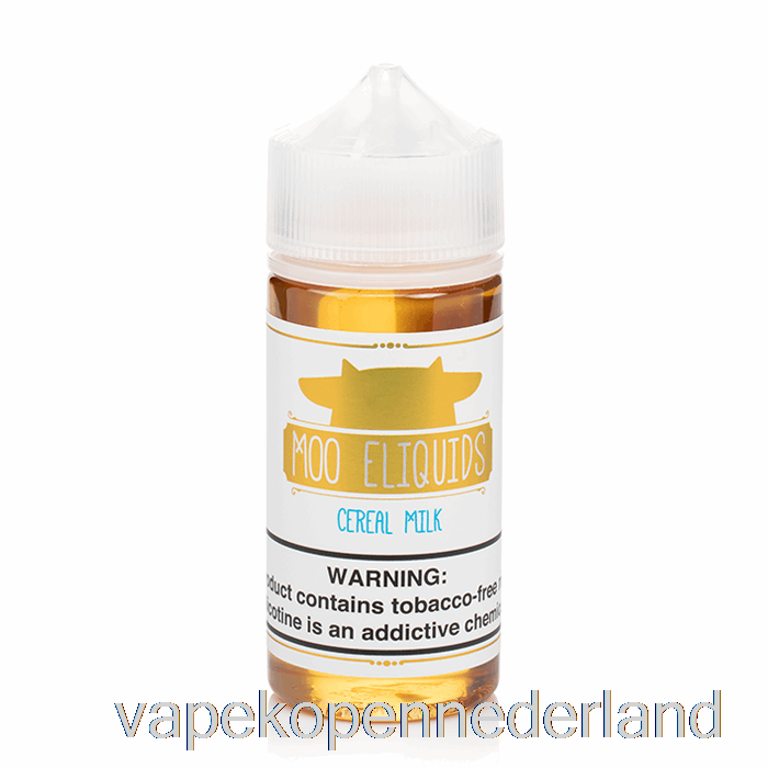 Vape Nederland Ontbijtgranenmelk - Moo E-liquids - 100ml 0mg